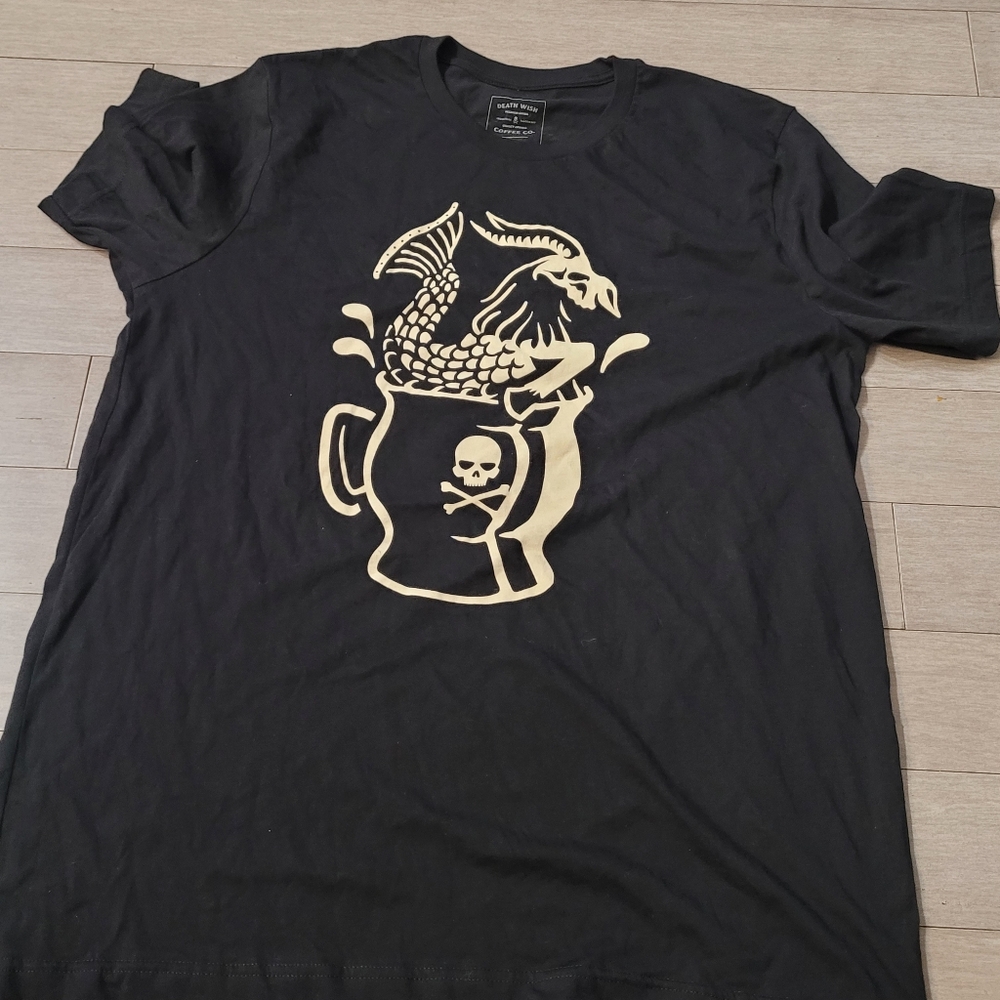 Death Wish Coffee Tee Shirt Capricorn XL
